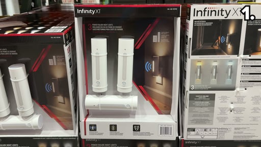 Infinity X1 Power Failure Night Light, 3-Pack