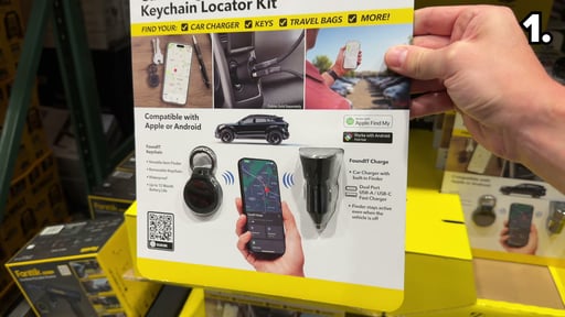 Scosche FoundIT Charge Car Charger & Keychain Locator Kit