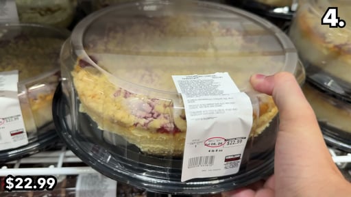 Kirkland Signature Strawberry Streusel Cheesecake