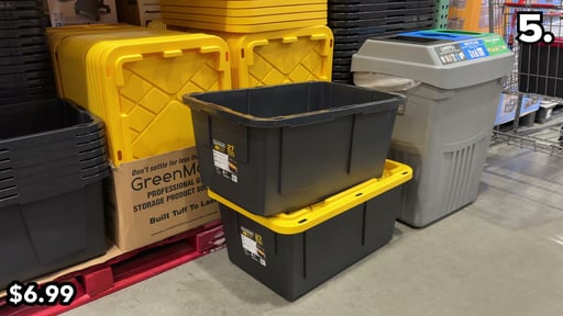 Greenmade 27 Gallon Storage Tote with Lid