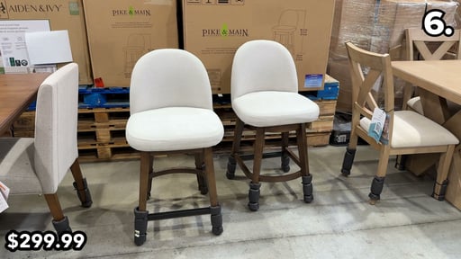 Pike & Main Ophelia Counter Stool 2-Pack