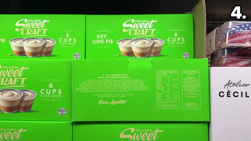 Sweet Craft Dolceria Key Lime Pie, 6-Pack (4 oz each)