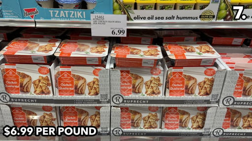 Ruprecht ABF Chicken Shawarma Per Lb