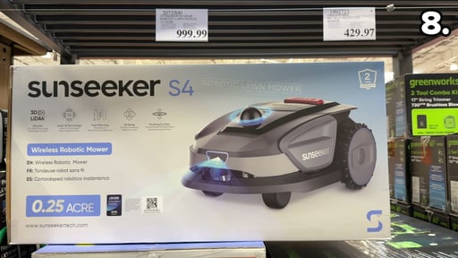 Sunseeker S4 Robotic Lawn Mower 1/4 Acre