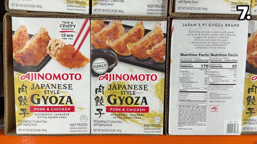 Ajinomoto Pork and Chicken Gyoza 60 Count 50.9 Ounces