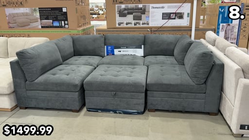 Thomasville Tisdale 6-Piece Modular Fabric Sectional