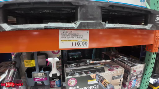 Shark StainForce Cordless System with Stain Striker Formula