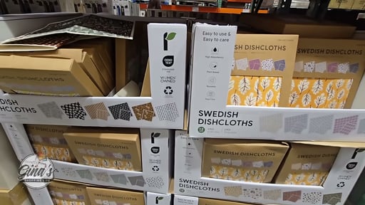 Swedish Dishcloths Evergrace 12 Pack Large & Standard Size