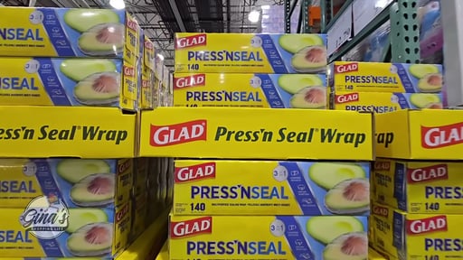 Glad Press'n Seal 3/140 Sq Ft Rolls