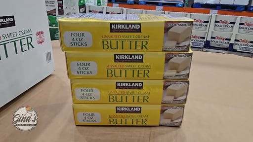 Kirkland Signature Unsalted Sweet Cream Butter