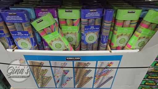 Kirkland Signature Everyday Gift Wrap, 270 Sq. Ft. Total