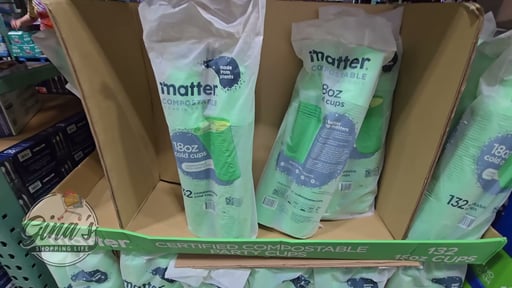 Matter Compostable Party Cold Cups 18oz 132ct