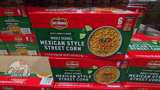 Del Monte Whole Kernel Mexican Style Street Corn 6pk