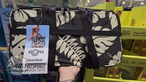 Aloha X CleverMade Collapsible Beach Tote