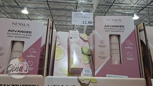 Nexxus Advanced Invisible Clean Dry Shampoo 9oz