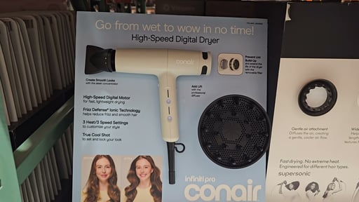 Conair InfinitiPRO DigitalAIRE High Speed Digital Hair Dryer