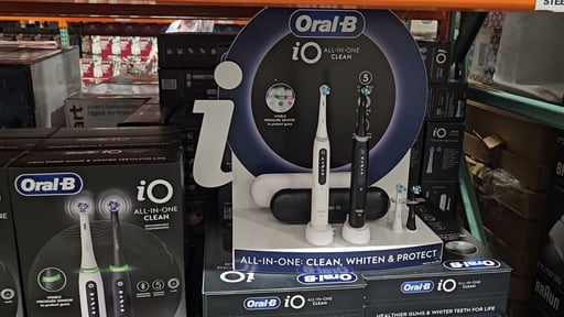 Oral-B iO All-in-One Clean Rechargeable Electric Toothbrush Handles 2-Pack