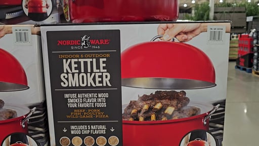 Nordic Ware Indoor & Outdoor Kettle Smoker