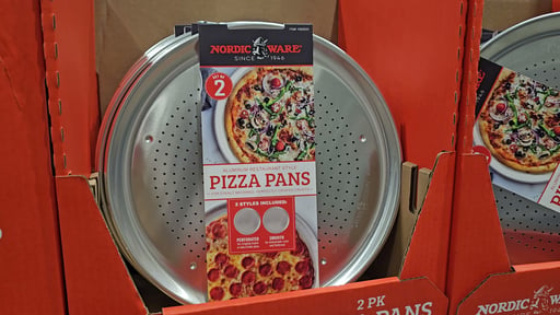 Nordic Ware 2-Piece 16" Pizza Pan Set