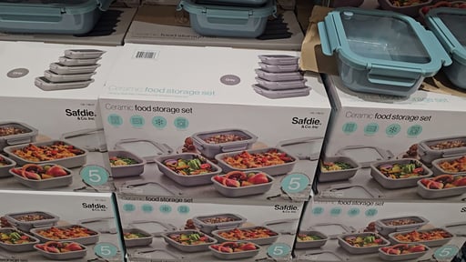 Safdie & Co 10-Piece Ceramic Food Storage Set