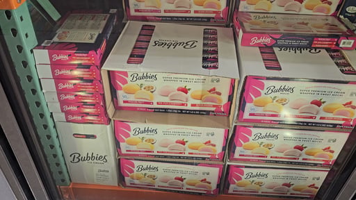 Bubbies Super Premium Ice Cream Mochi