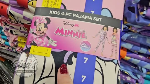 Character Kids' 4-Piece Pajama Set