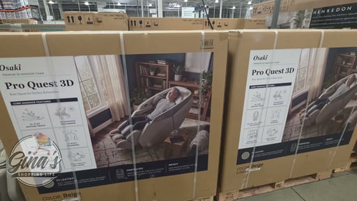 Osaki 3D Quest Massage Chair - Beige