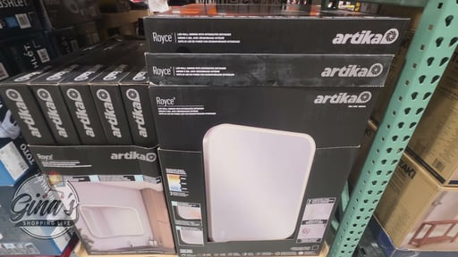 Artika Royce 32" x 24" Rectangle LED Mirror with Integrated Defogger