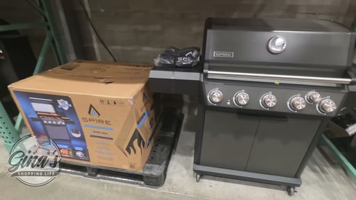 Spire 6-Burner 550X Gas Grill with Cover