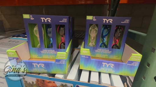 TYR Swim Goggles 3-Pack Adult or Youth