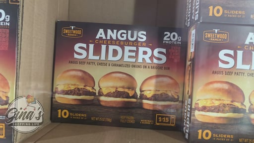 Sweetwood Ranch Angus Cheeseburger Sliders 10/2.5 oz