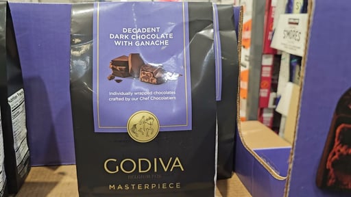 Godiva Masterpiece Dark Chocolate Ganache 15 oz
