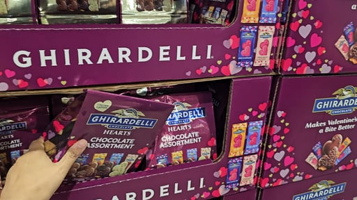 Ghirardelli Duet Hearts 15.2 Ounces