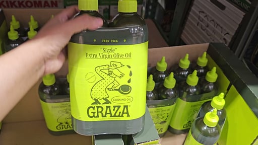 Graza Sizzle Extra Virgin Olive Oil, 2/750 mL Bottles