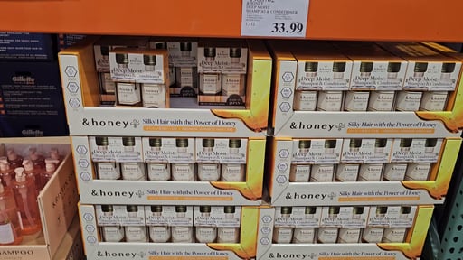 &Honey Deep Moist Shampoo & Conditioner
