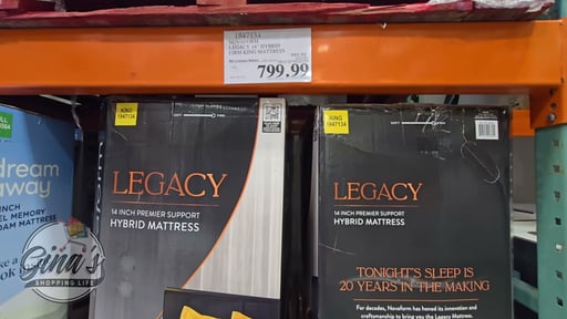 Novaform Legacy 14" Hybrid Mattress - King