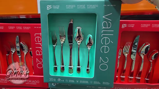 Gourmet Settings Terra Vallee 20-Piece Flatware Set