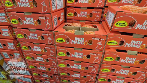 Kesar Mangos, Product of India, 4 Count