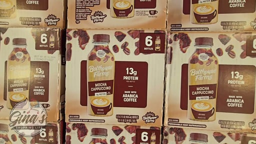 Bolthouse Farms Mocha Cappuccino Coffee Beverage, 6 x 15.2 oz