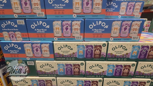 OLIPOP Prebiotic Soda Variety Pack 15/12 oz