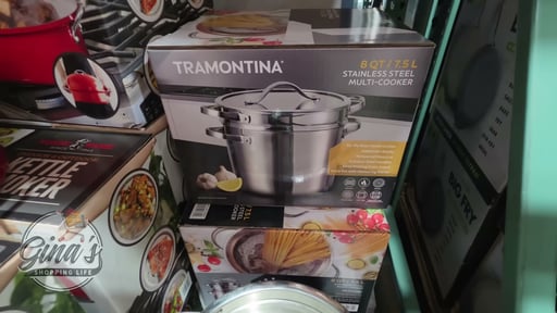 Tramontina Stainless Steel 8-Quart Multi-Cooker with Pasta Insert