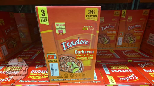 Isadora Barbacoa Mexican Style Seasoned Beef, 3-Pack (45 oz)