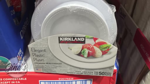 Kirkland Signature Elegant Plate Pack, 50 Count