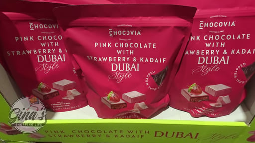 Chocovia Pink Chocolate Dubai Style 22 oz (1.37 lbs)