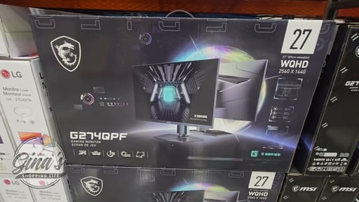 MSI 27" WQHD 170Hz 1ms G-SYNC Compatible IPS Gaming Monitor