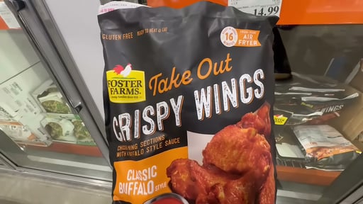 FOSTER FARMS CLASSIC BUFFALO WINGS 4 LB