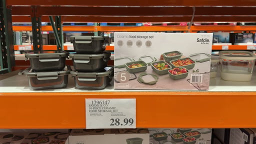 Safdie & Co 10-Piece Ceramic Food Storage Set