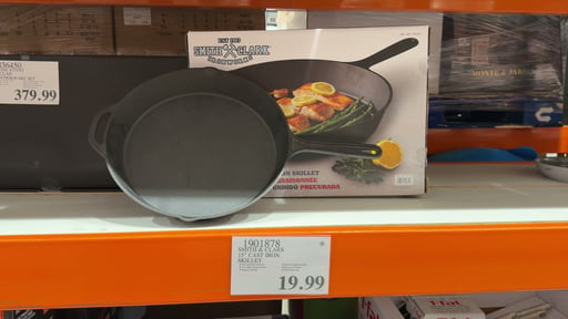 Tabletops United 15" Cast Iron Skillet