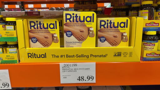 Ritual Essential Prenatal Multivitamin 120 Capsules