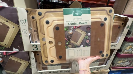MIU 3-Piece Wood Fiber Cutting Board Set